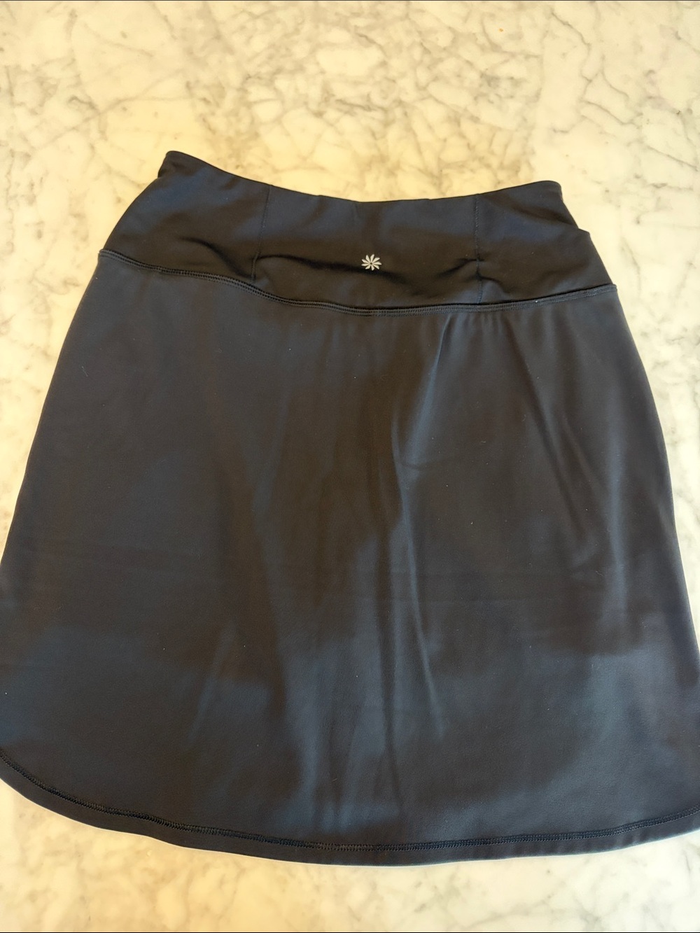 Athleta Black 18” Fairway Golf Mini Skort with Zip Pockets Size XS - Picture 5 of 6